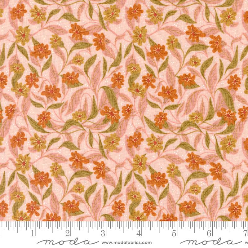 Moda Woodland Wonder quilting cotton fabric in Blush 48393