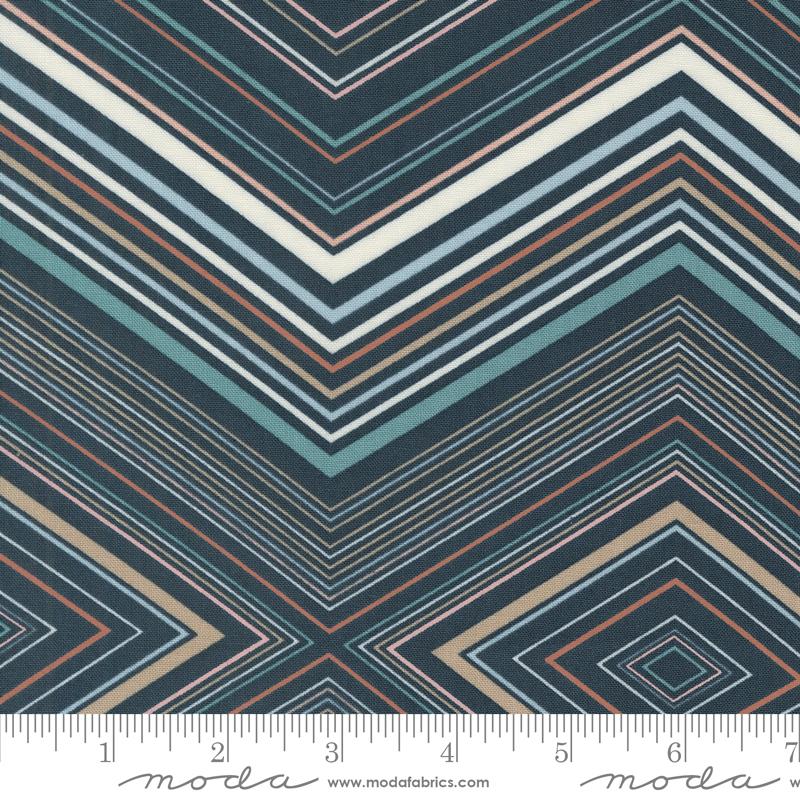 Moda Melrose Fairfax quilting cotton fabric in Nightlife