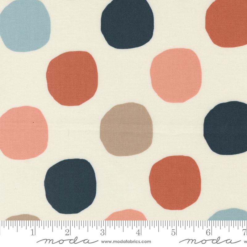 Moda Melrose La Brea quilting cotton fabric in Angel