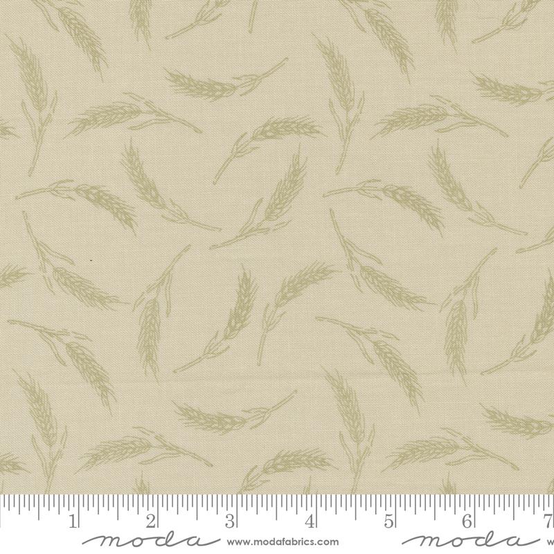 Moda Farmstead quilting cotton fabric in Linen 20905