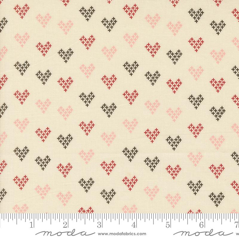 Moda Sweetwater Threads quilting cotton in Porcelain 55687-11