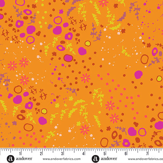 Sun Print 2026 Equanimity Squash Cotton 44"/45" Fabric Per Yard