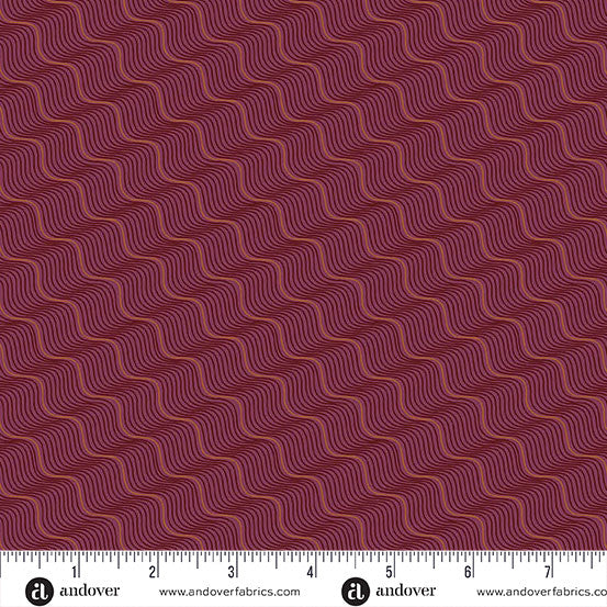Nordic Summer Glacial Run Jam Cotton 44"/45" Fabric Per Yard