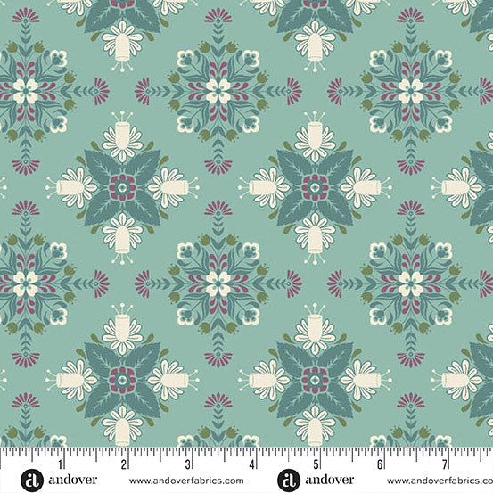 Nordic Summer Nordica Hot Spring Cotton 44"/45" Fabric Per Yard
