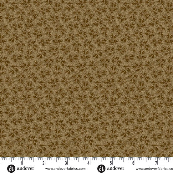 Jingle Bell Fallen Branch Hot Cocoa 44"/45" Fabric Per Yard