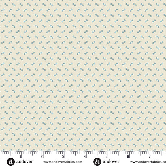 Special Delivery Double Daisy Airy 44"/45" Cotton Fabric Per Yard