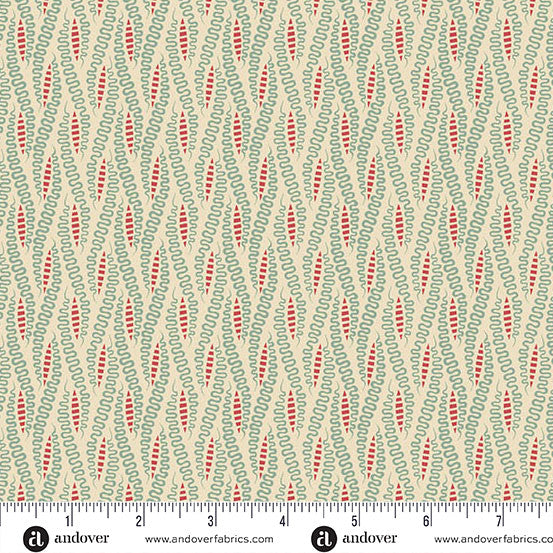 Ribbon Candy Frosting by Laundry Basket Quilts 108" Cotton Wideback Fabric per yard