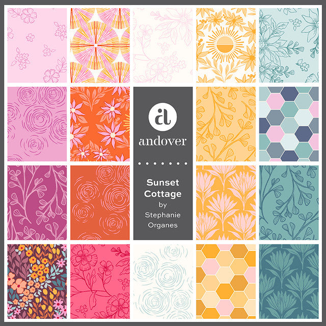 Sunset Cottage - 10 Inch Squares