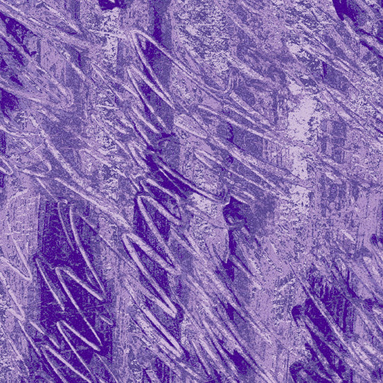 Andover Polar Bear Kids Purple quilting fabric