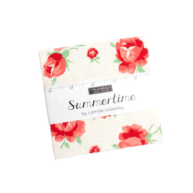 Moda Summertime charm pack 5 inch squares