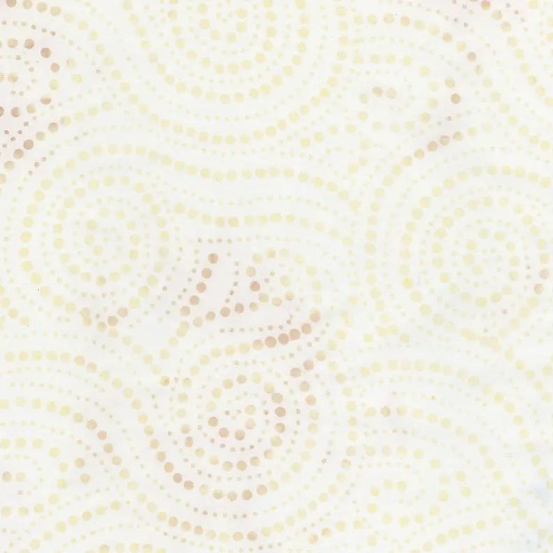 Neutral Large Loose Dotted Cream Wideback Fabric (2 3/8 Yard Pack)