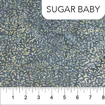 Northcott Ketan batik mixer quilting cotton fabric in Sugar Baby
