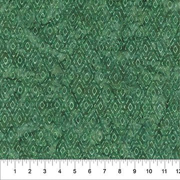 Banyan 83652-78 Ladybug Meadow Diamonds - Evergreen 44"/45" Fabric Per Yard