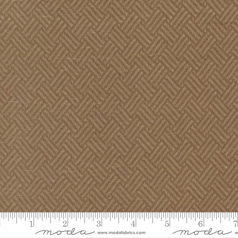 Moda Prairie Gather 108 inch wideback flannel Teak