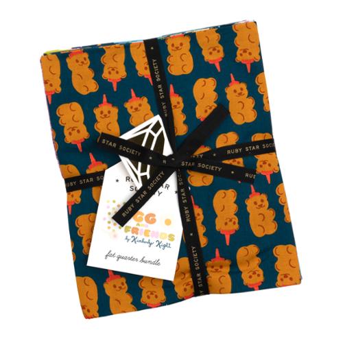 Egg and Friends Ruby Star Society Fat Quarter Bundle