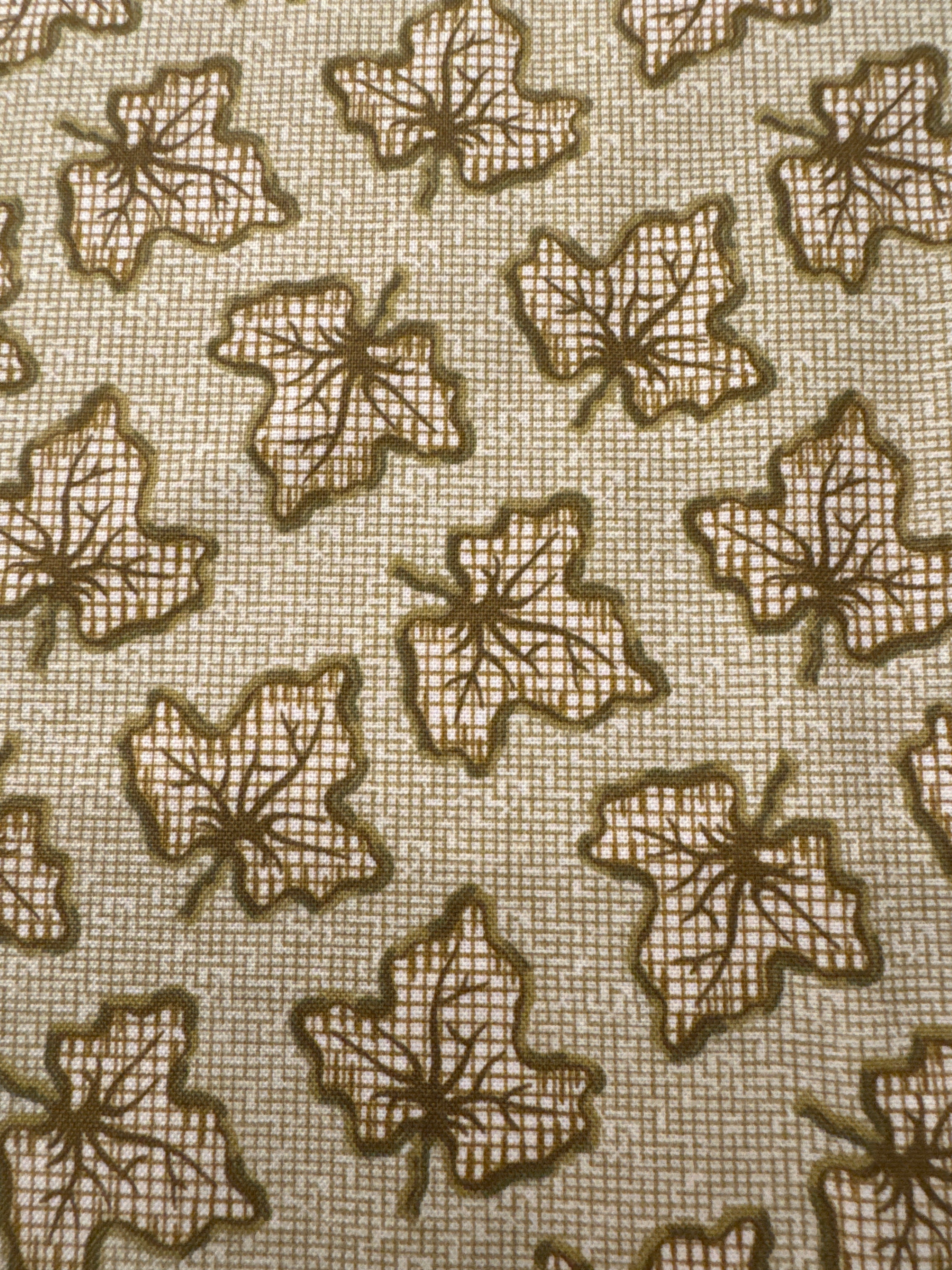 AN Practical Magic Tossed Leaves Burlap