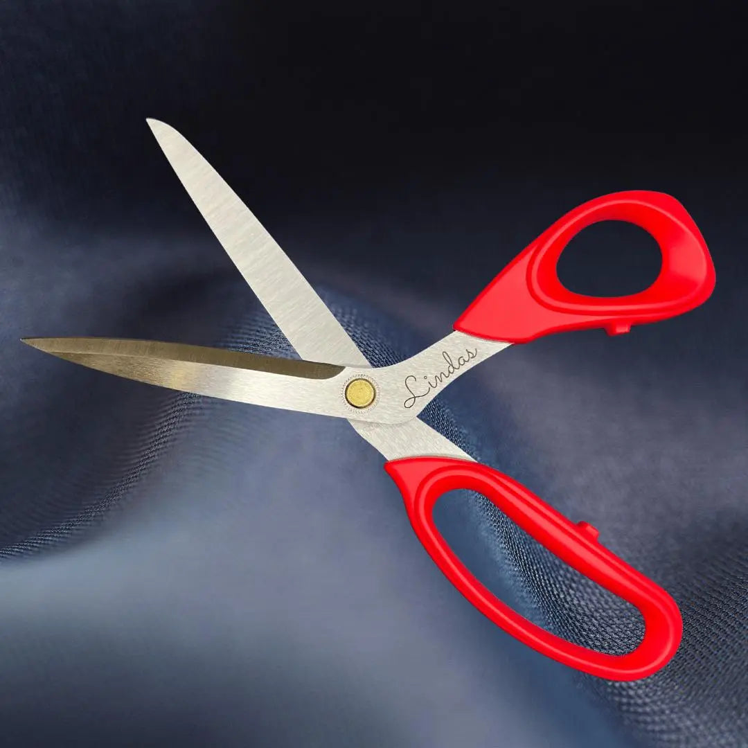 Material Boys - 9 Inch Stainless Steel Fabric Scissors - Linda's Electric Quilters