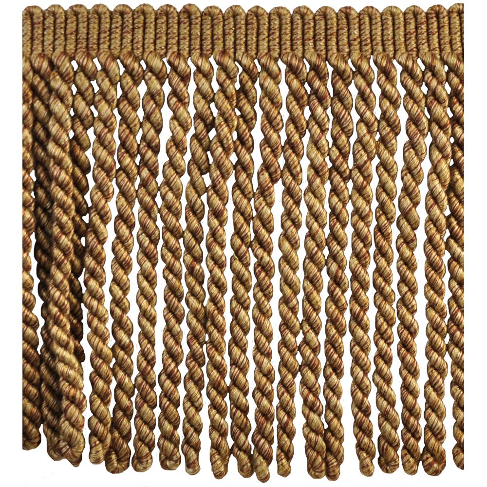 9-inch Bullion Fringe (5 Yard Roll) - BF-4010-83/06 Bronze and Brown