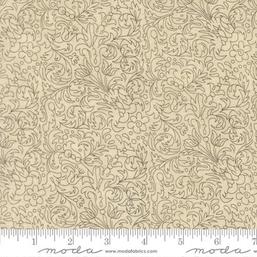 Posh Ivory Whisper Cotton 44"/45" Fabric Per Yard