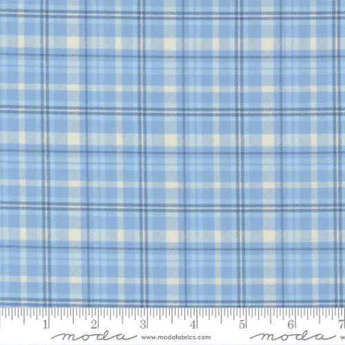 Cannon Beach Sky Plaid Checks and Plaids 44"/45" Fabric Per Yard