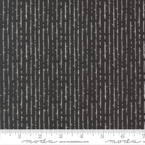 Coven Thorny Stripes Onyx Cotton 44"/45" Fabric Per Yard