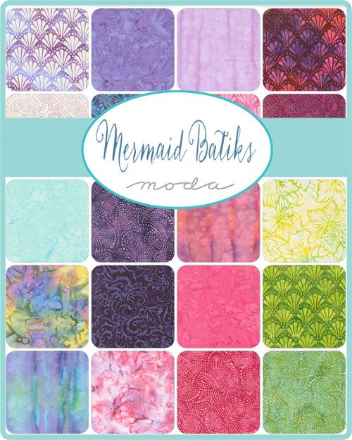 Mermaid Batiks Charm Pack