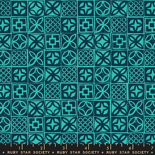 Peacock Poolside Too 43"/44" Cotton Fabric Per Yard