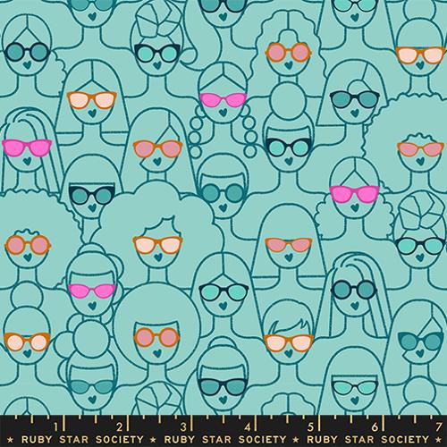 Lagoon Poolside Too 43"/44" Cotton Fabric Per Yard