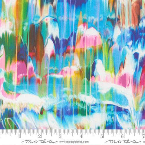Gradients Gallery Rainbow Vibrant Emulsion Cotton 44"/45" Fabric Per Yard
