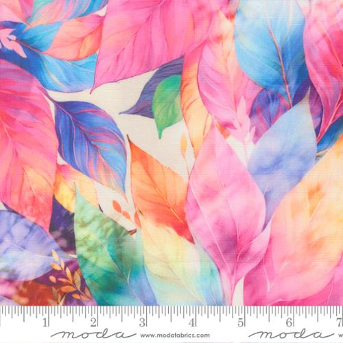 Gradients Gallery Rainbow Leaving Color Cotton 44"/45" Fabric Per Yard