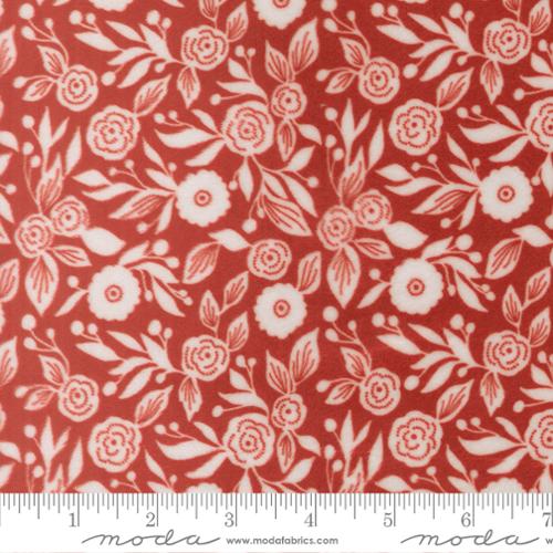 Cranberry Christmas Eve Cuddle 44"/45" Cotton Fabric Per Yard