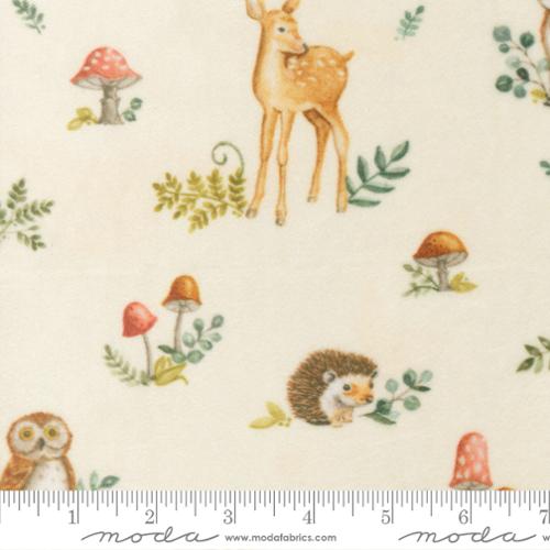Effies Woods Cuddle Cloud Nature Animals Cotton 44"/45" Fabric Per Yard