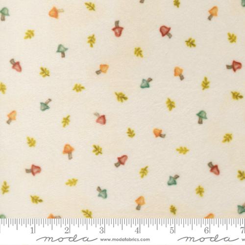 Effies Woods Cuddle Cloud Tiny Mushroom Cotton 44"/45" Fabric Per Yard