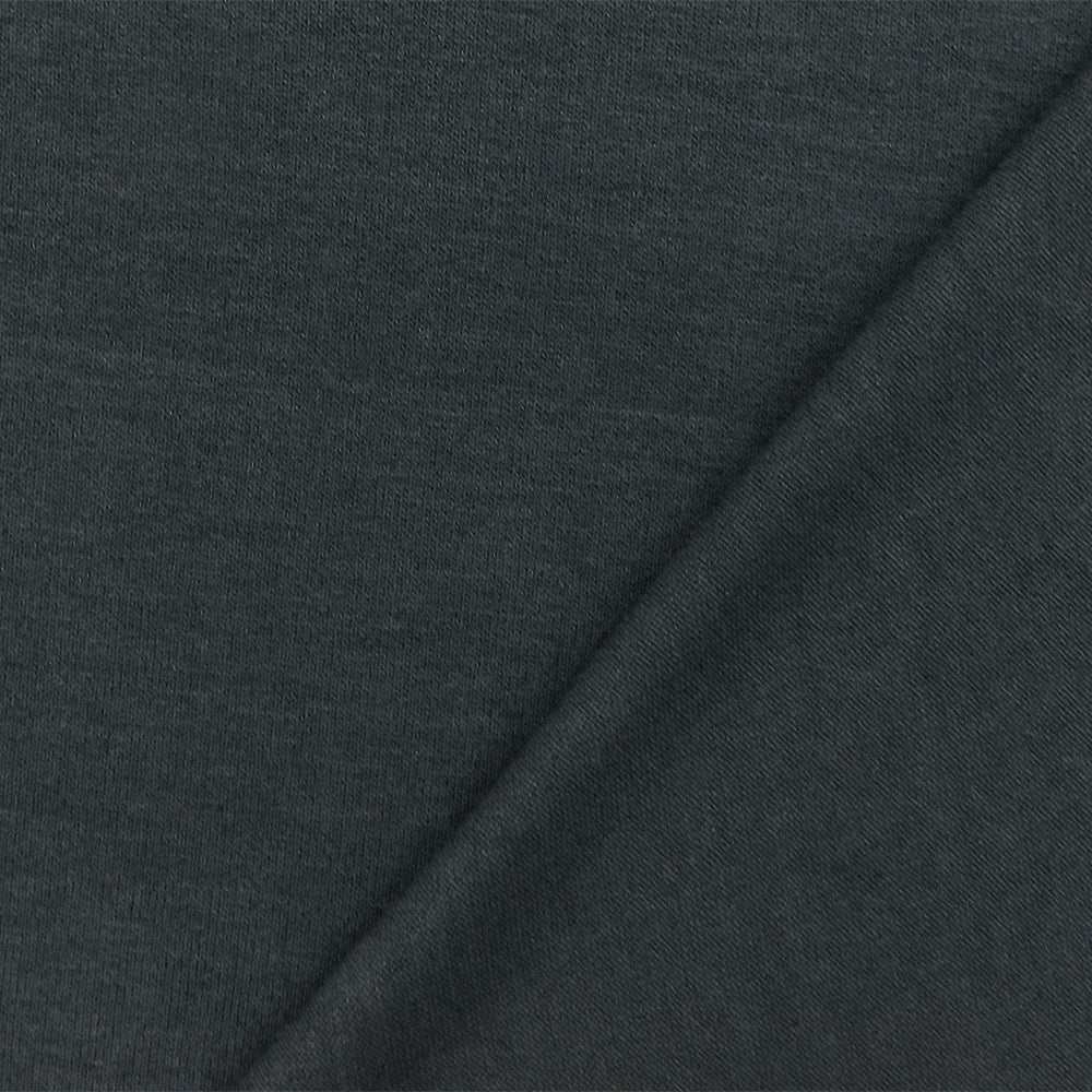 Anchor Gray Solid Stretch Jersey Knit Fabric