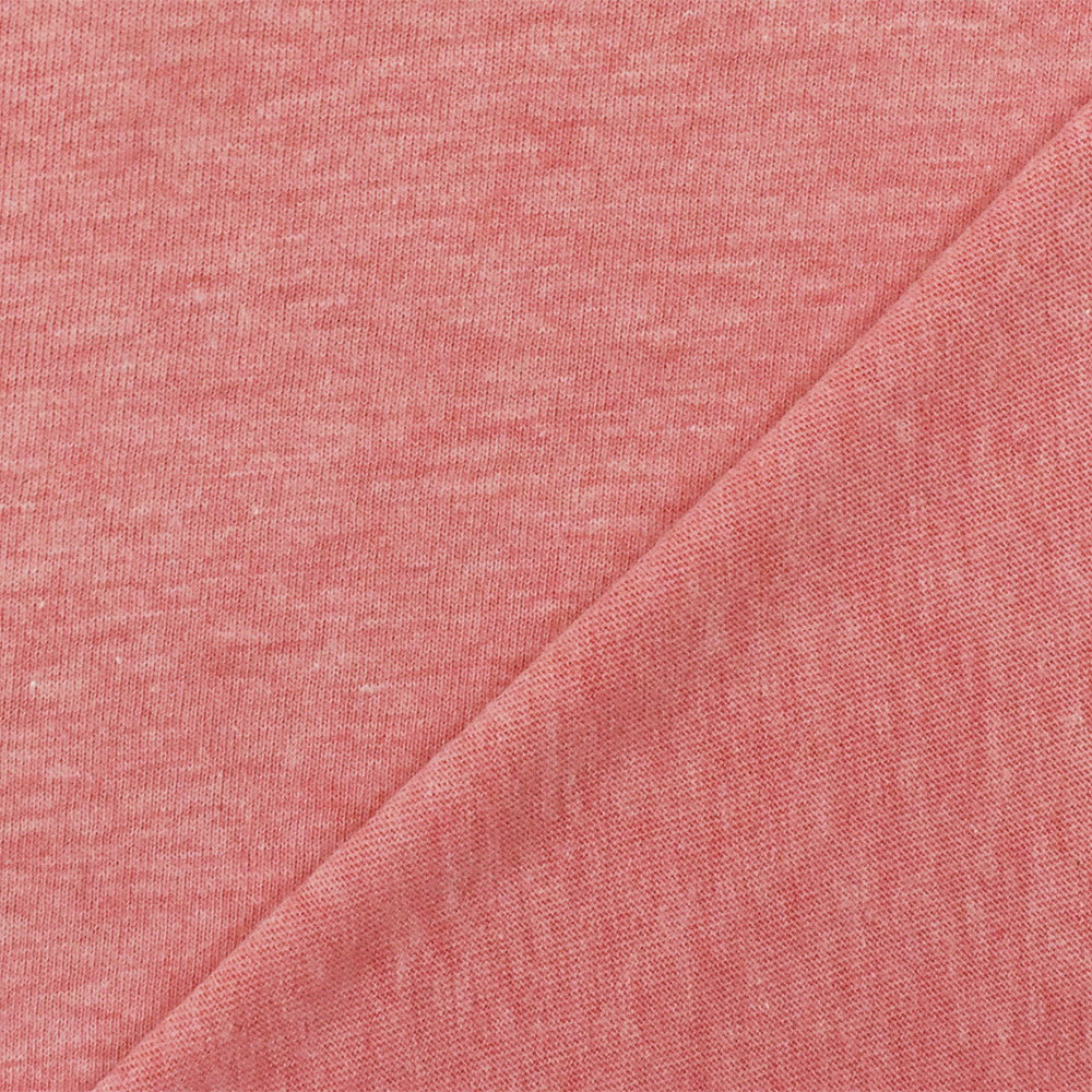 Bow Pink Texture Stretch Jersey Knit Fabric