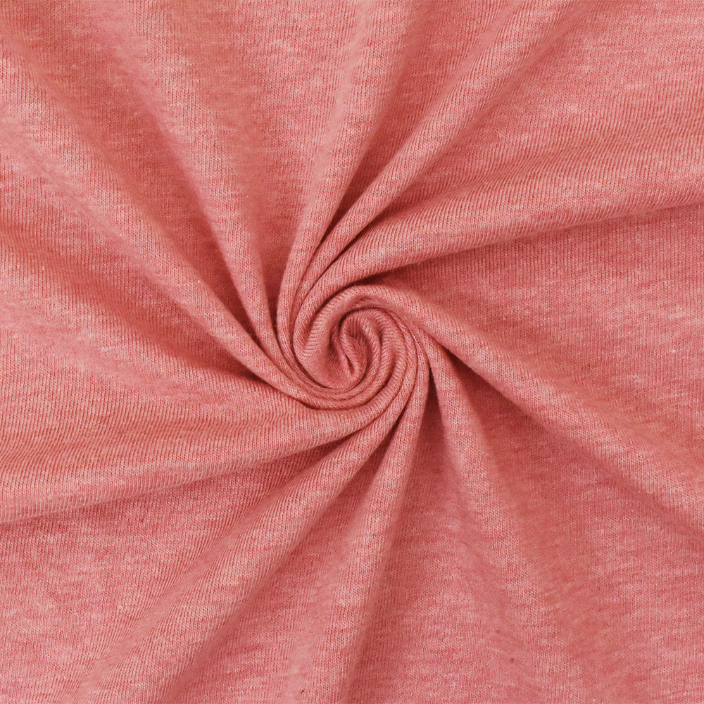 Bow Pink Texture Stretch Jersey Knit Fabric