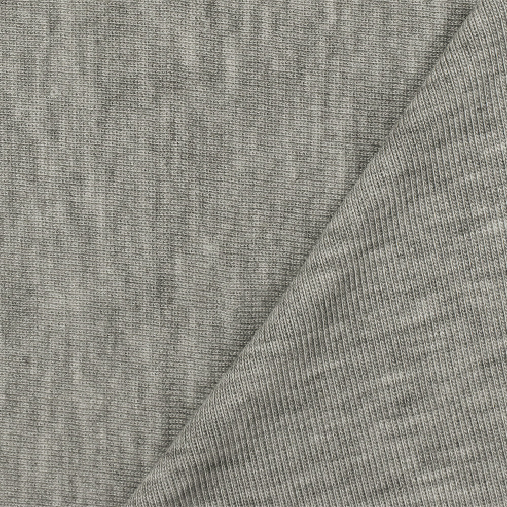 Heather Seasonal Gray Stretch Rayon Jersey Knit Fabric