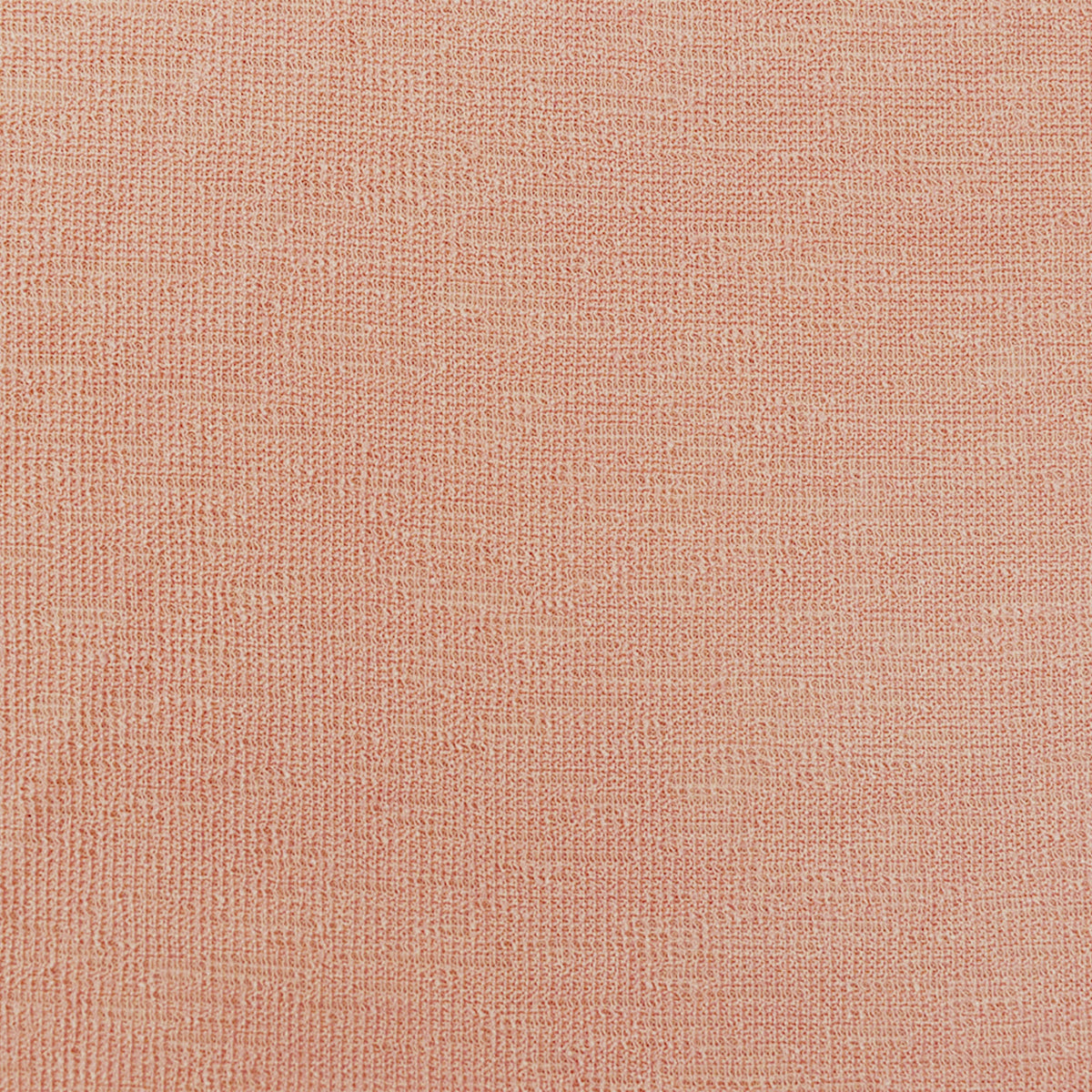 Peach Orange Semi-Sheer Patterned Jacquard Knit Fabric
