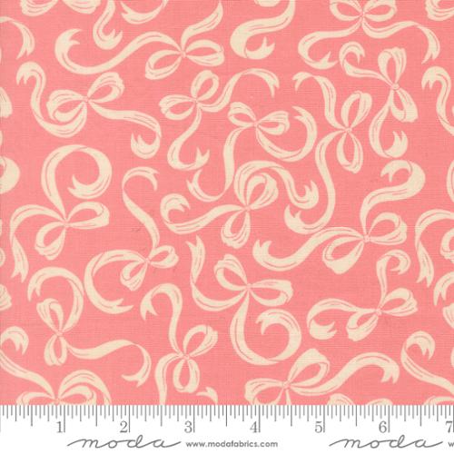 Je Taime Tie A Bow Blossom Cotton 44"/45" Fabric Per Yard