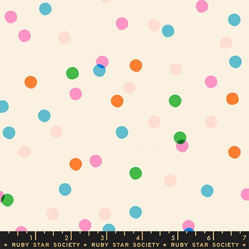 Sparkle Mart Natural Spritz Blenders Vintage Retro Kitsch Cotton 43"/44" Fabric Per Yard