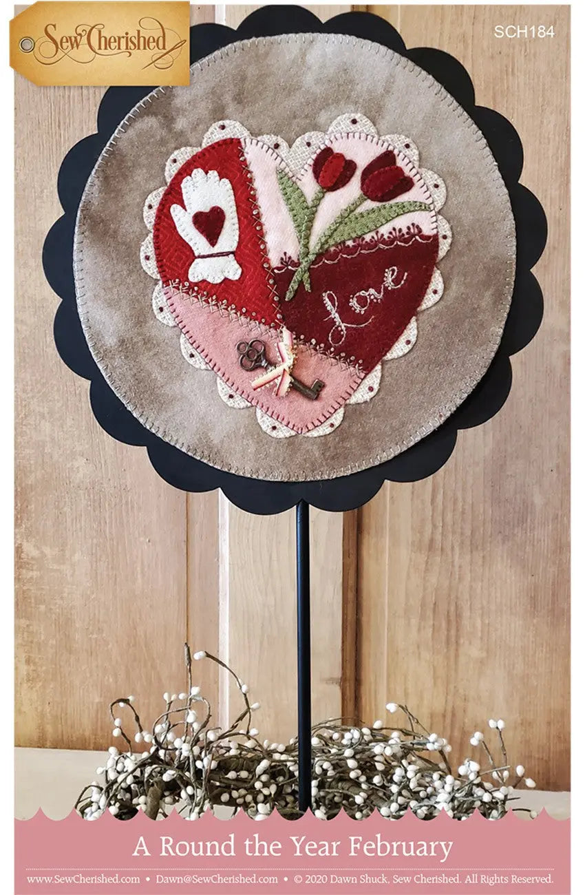 A Round the Year February - Linda's Electric Quilters