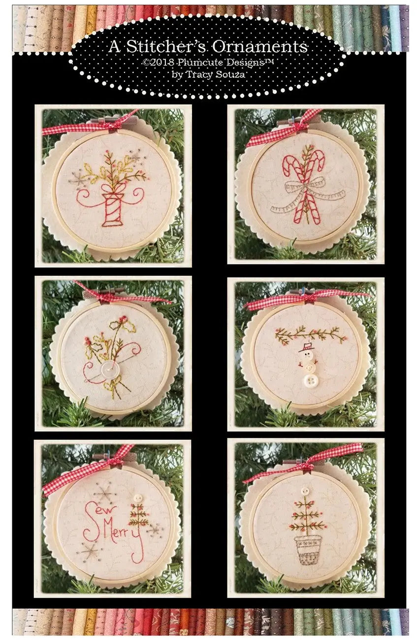 A Stitcher's Ornaments - Linda's Electric Quilters