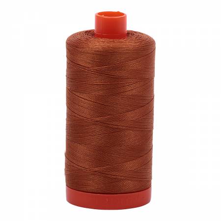 Mako cotton thread 50wt 1422 yards in Cinnamon
