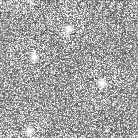 Lewis and Irene silver glitter quilting cotton fabric with silver metallic