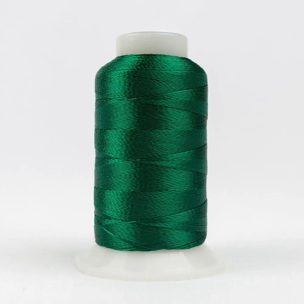 AC100 - Accent™ 12wt Rayon Evergreen Thread / 400m WonderFil USA