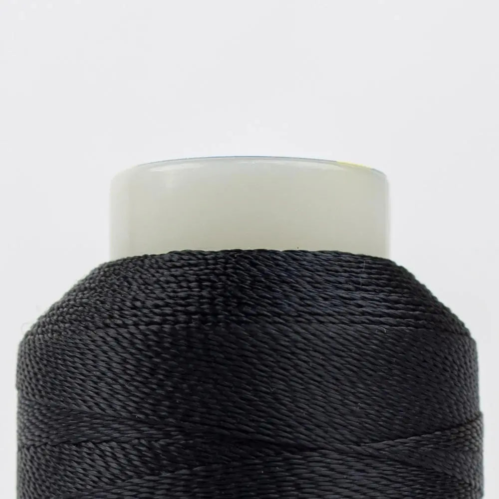 AC160 - Accent™ 12wt Rayon Black Thread WonderFil USA