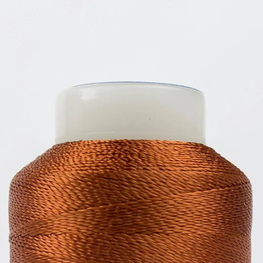 AC7123 - Accent™ 12wt Rayon Copper Brown Thread WonderFil USA