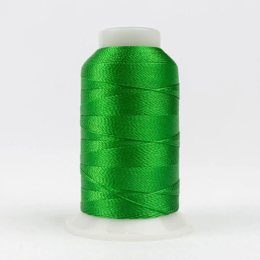 AC925 - Accent™ 12wt Rayon Bright Lime Thread WonderFil USA