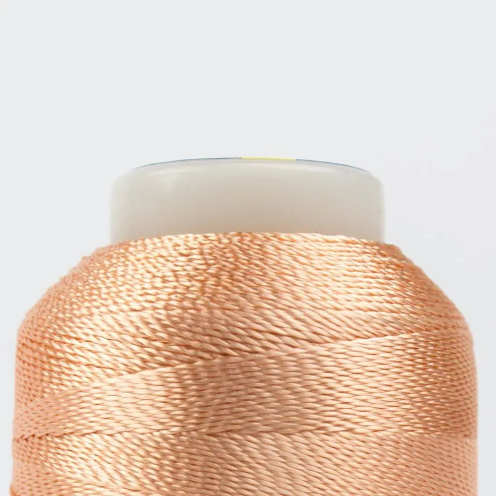AC988 - Accent™ 12wt Rayon Light Peach Thread WonderFil USA