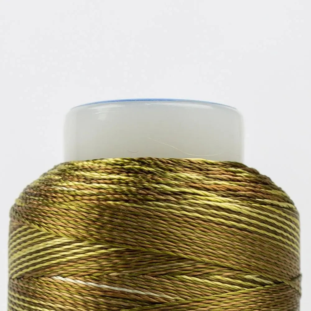 ACM06 - Accent™ 12wt Rayon Yellow Green Brown Thread WonderFil USA